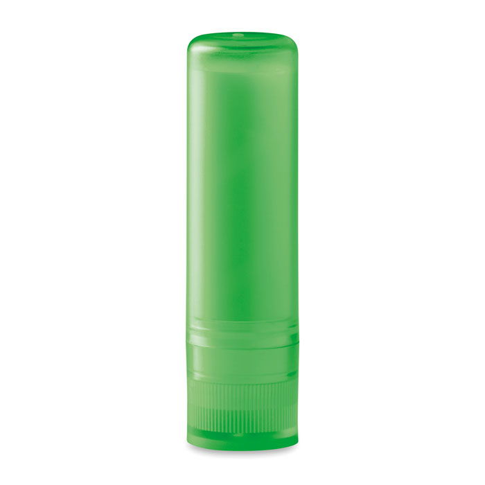 Stick à lèvres publicitaire - Gloss vert citron transparent